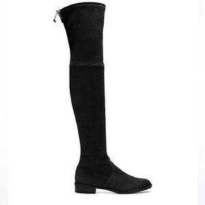 Stuart Weitzman over the knees boots lowland in black suede
